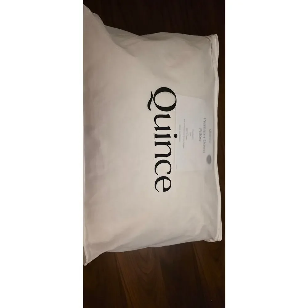 Quince Premium Standard Down Soft Pillow